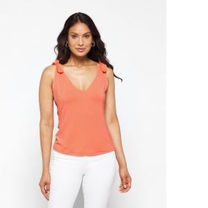 NWT Nine Britton Shoulder Tie Tank